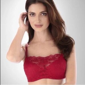Soma Oh My Gorgeous Red Lace Cami Bra 34DD